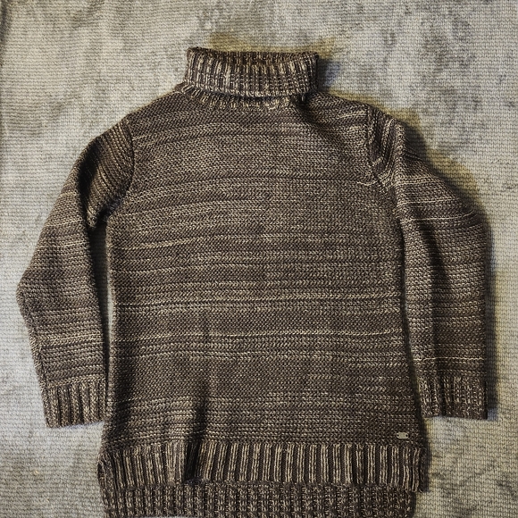 Carve Designs Francesca Tunic Turtleneck Sweater Women’s Size Medium Wool Blend, - Picture 2 of 8